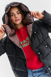 Alaska Velvet Earth reversible winter jacket